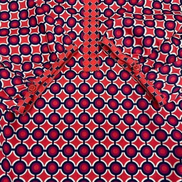 Banana Republic Women's Modern Geometric Top size Small - Picture 4 of 5
